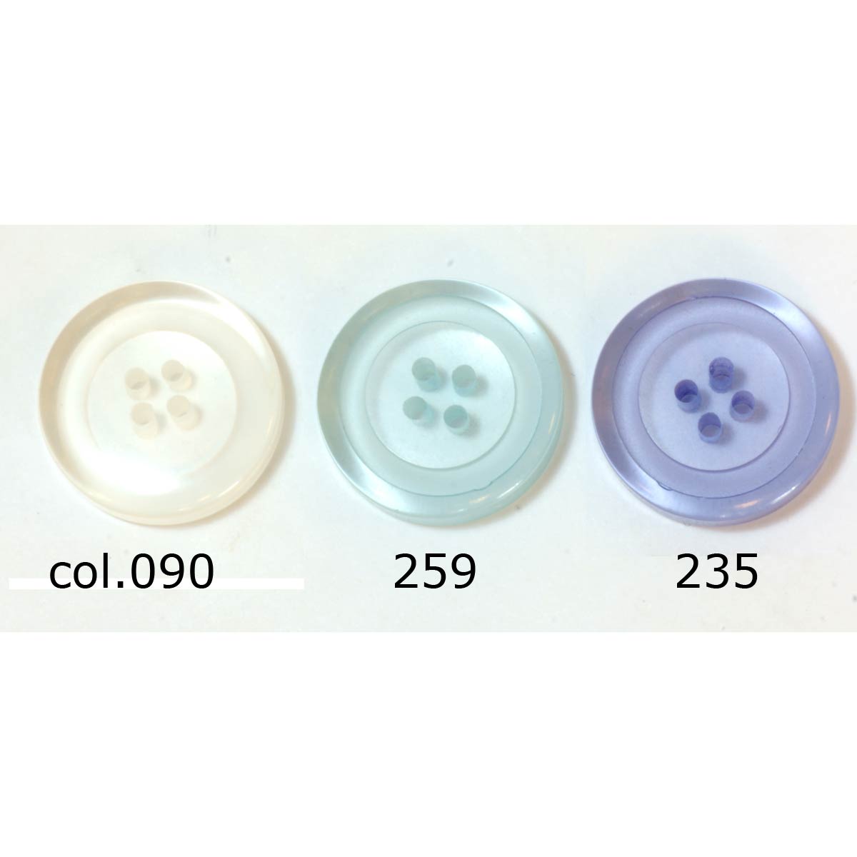 Restyle 007.83066.23 Unigekleurde knopen 4 gaats 23 mm - Kleur 090