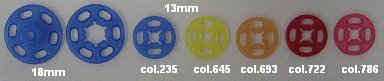 Restyle 007.83166.13  13 mmKnopen 13mm - Kleur 645