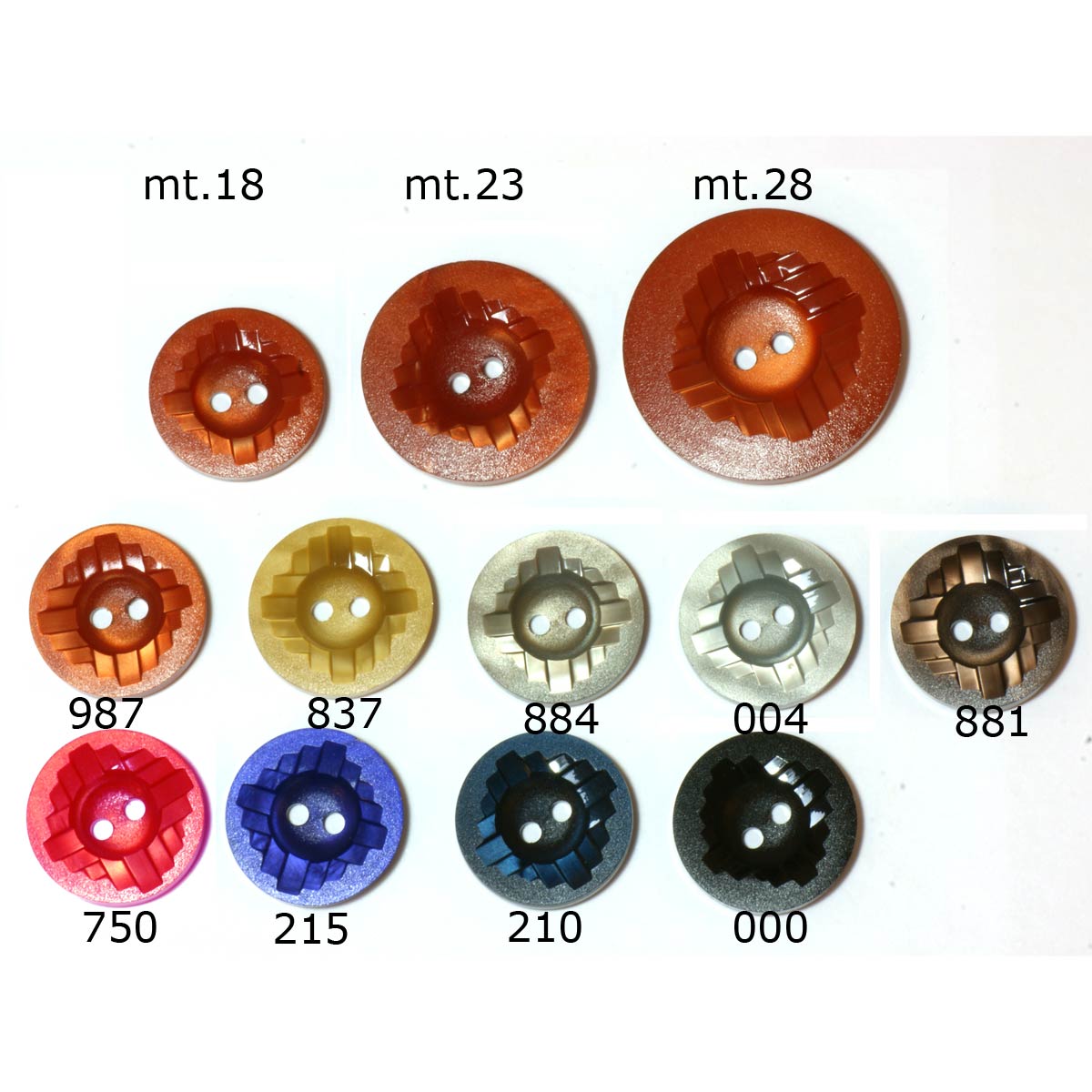 Restyle 007.83288.23 Knopen 2 gaats 23 mm - Kleur 004