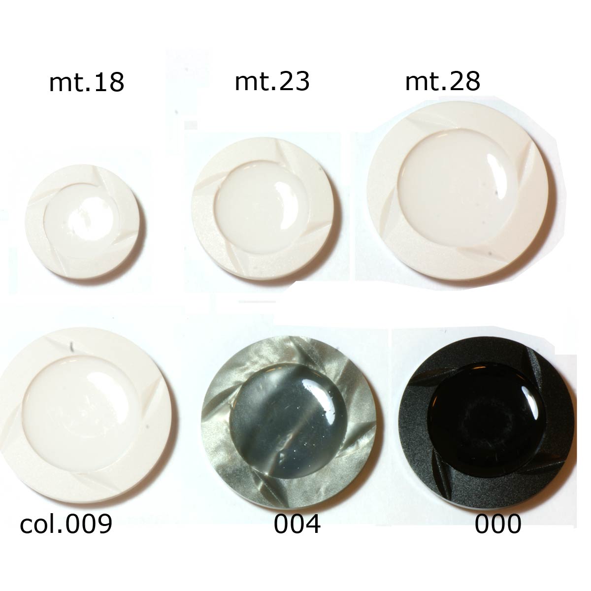 Restyle 007.83292.23 Knopen achtersteek 23 mm - Kleur 004