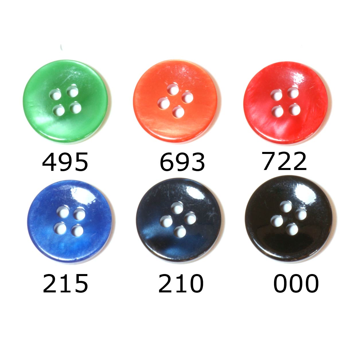 Restyle 007.83294.15 Unigekleurde knopen 4 gaats 15 mm - Kleur 215