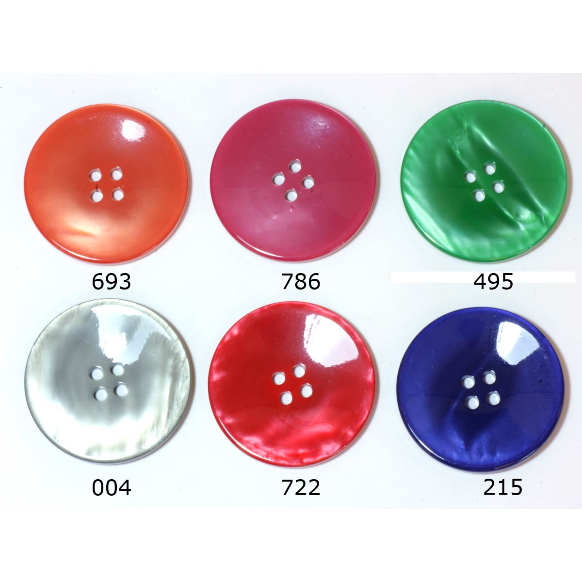 Restyle 007.83294.35 Unigekleurde knopen 4 gaats 35 mm - Kleur 722