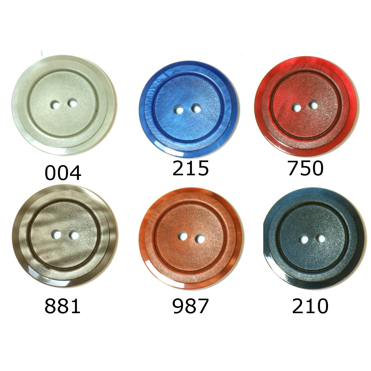 Restyle 007.83295.23 Unigekleurde knopen 2 gaats 23 mm - Kleur 004