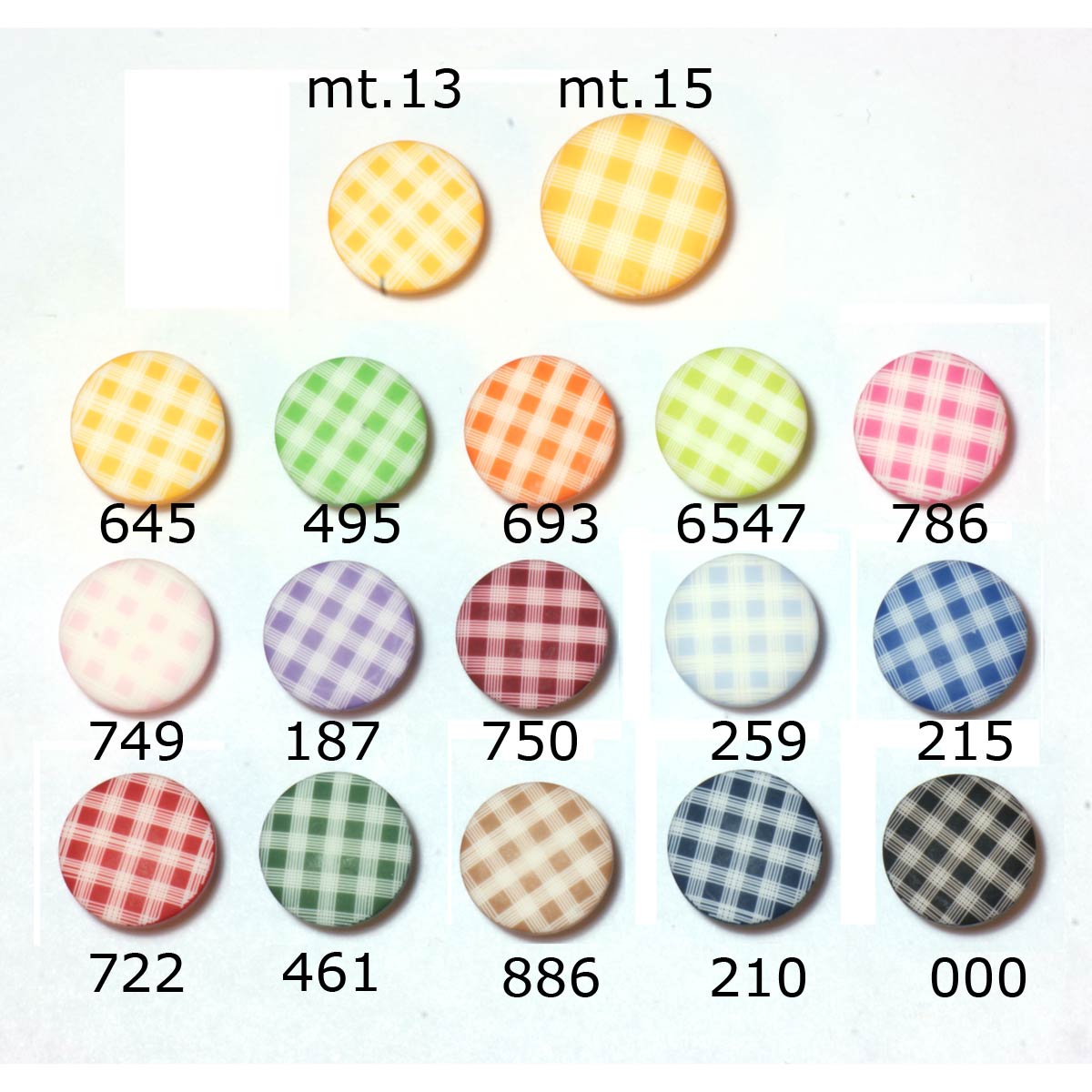 Restyle 007.83321.15 Fashion knopen achtersteek 15 mm - Kleur 000