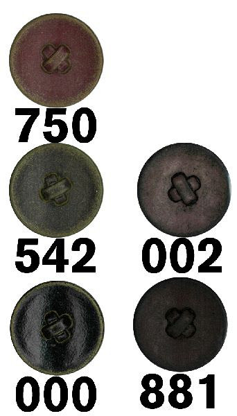 Restyle 007.83528.28 Fashion knopen 4 gaats 28 mm - Kleur 000