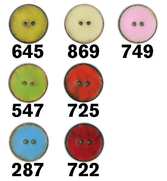 Restyle 007.83529.30 Unigekleurde knopen 2 gaats 30 mm - Kleur 287