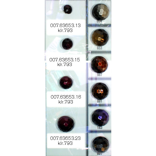 Restyle 007.83653.13 Knopen achtersteek 13 mm - Kleur 001