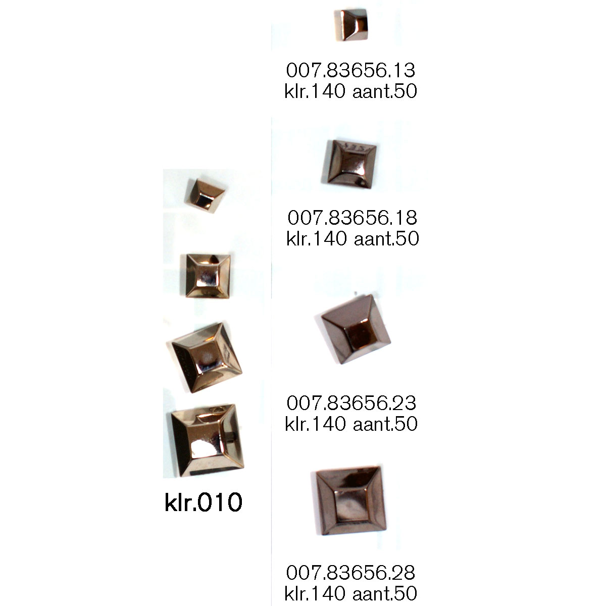 Restyle 007.83656.18 Knopen achtersteek 18 mm - Kleur 140