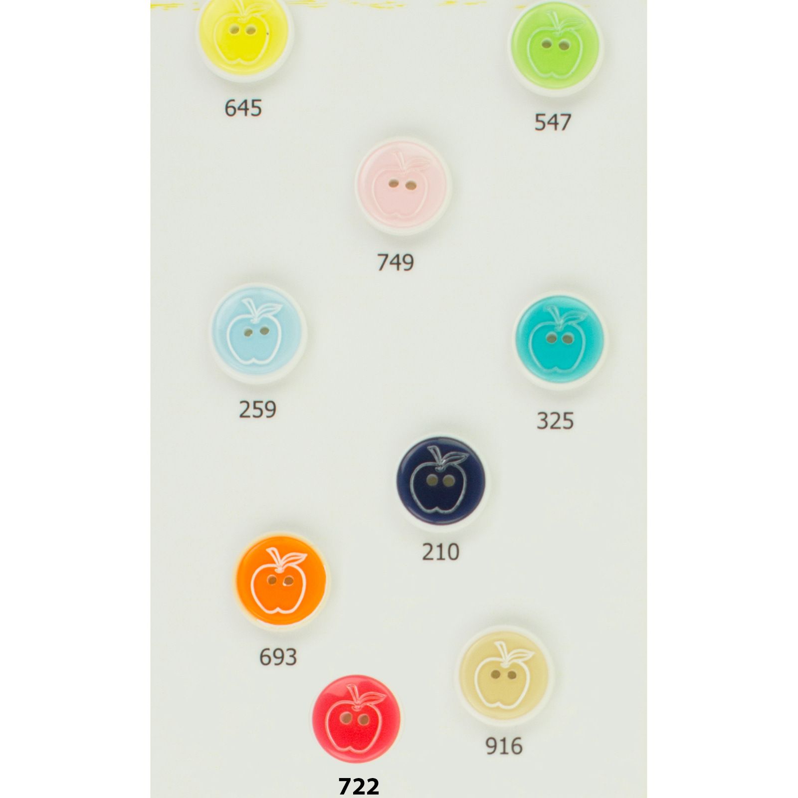 Restyle 007.84883.12 Knopen 12mm - Kleur 722