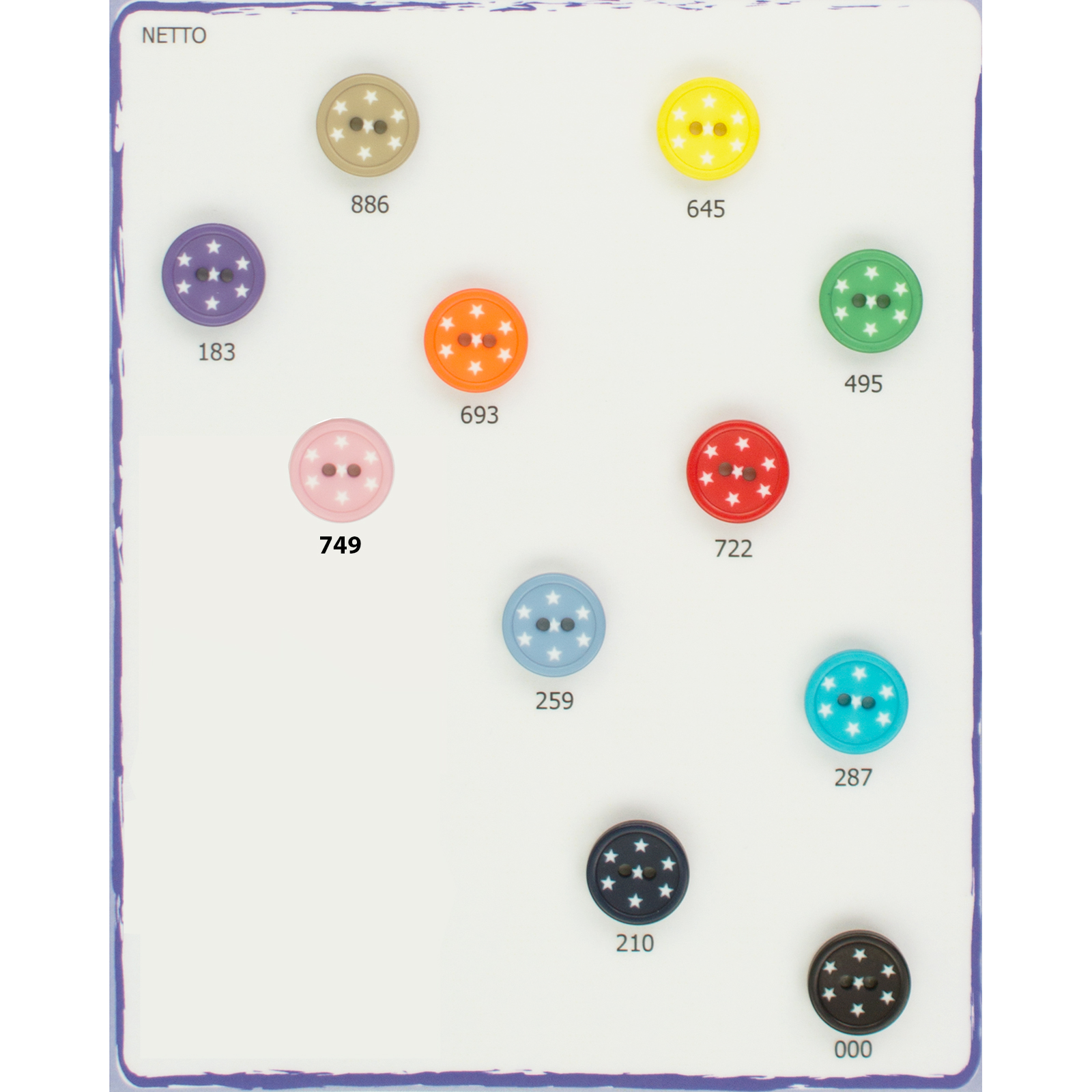 Restyle 007.84886.12 Knopen 12mm - Kleur 722