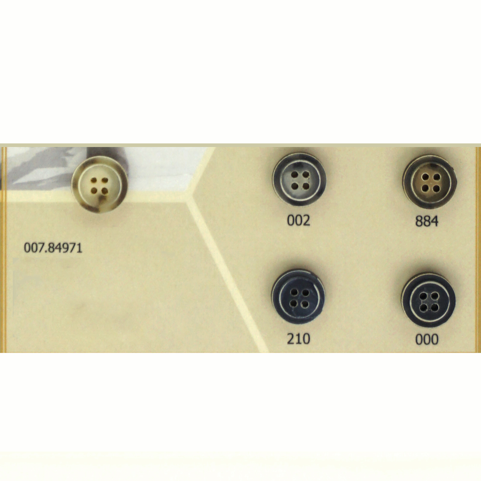 Restyle 007.84971 Knopen 11mm - Kleur 000