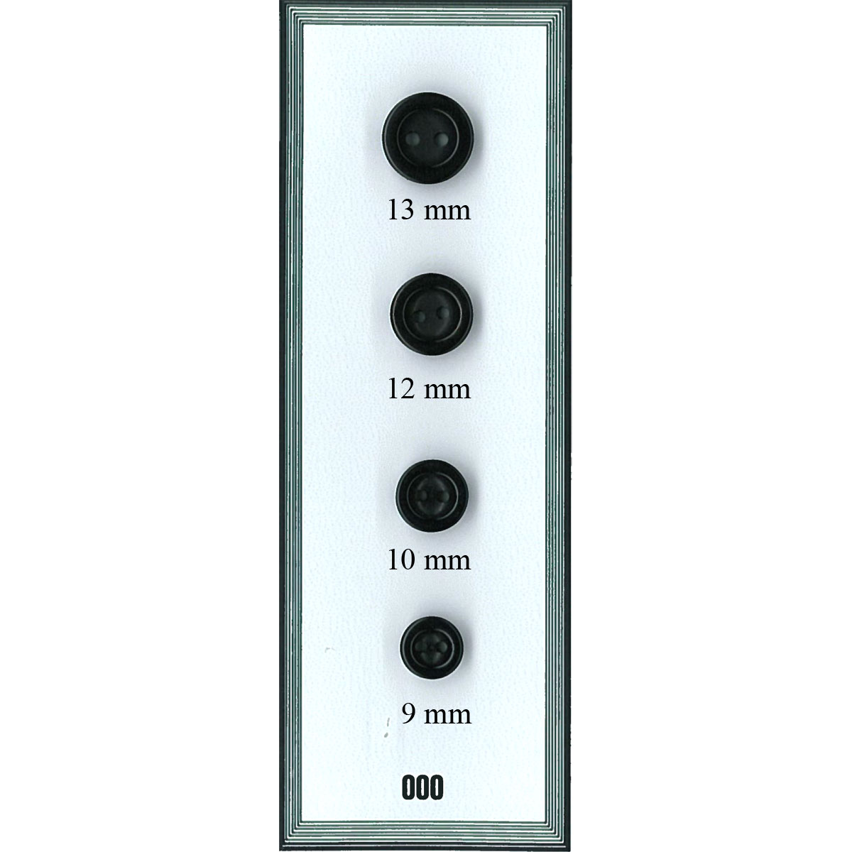 Restyle 007.8833.13 Knopen 13mm - Kleur 000