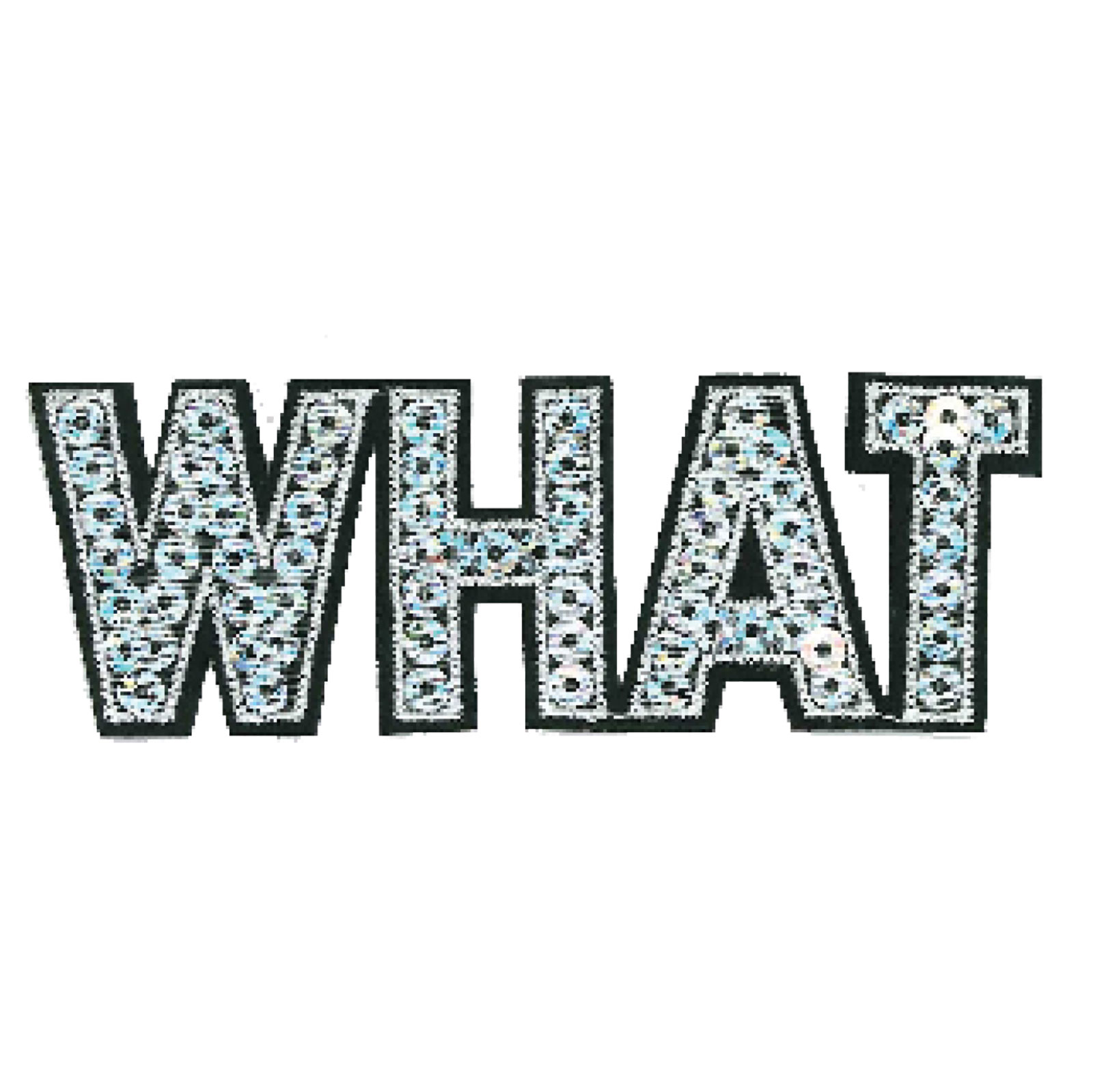 Restyle 013.10248 Applicatie WHAT. L x B: 36mm x 100mm - Kaart