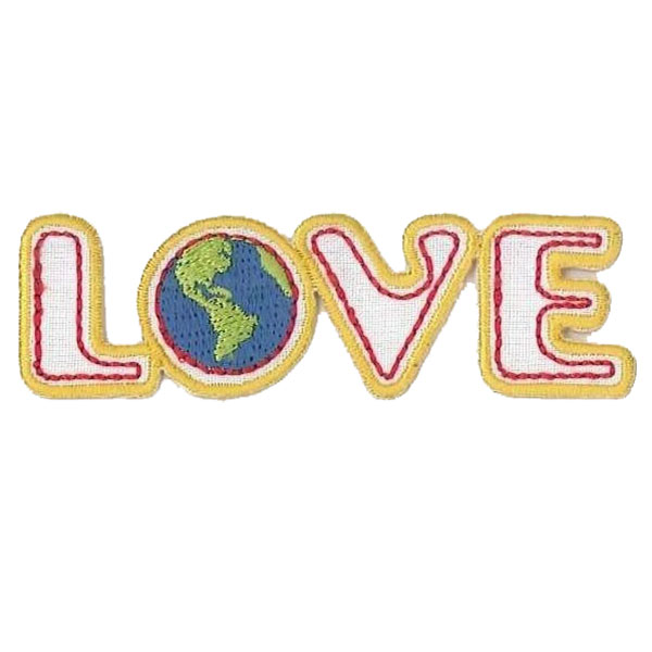 Restyle 013.10263 Applicatie Love. L x B:  20 mm x 70mm - Kaart