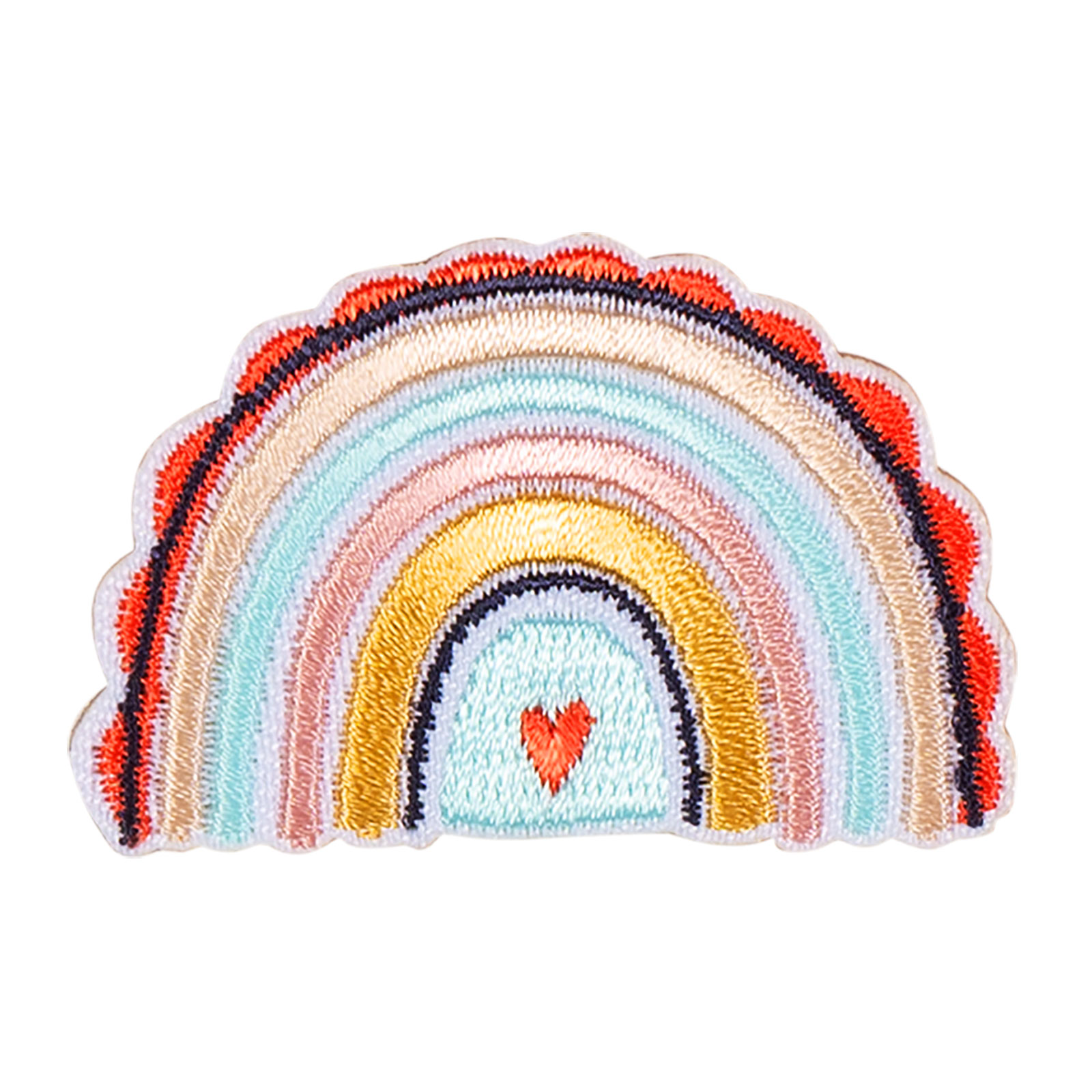 Restyle 013.10285 Applicatie Regenboog oranje 51 x 34 mm - Kaart