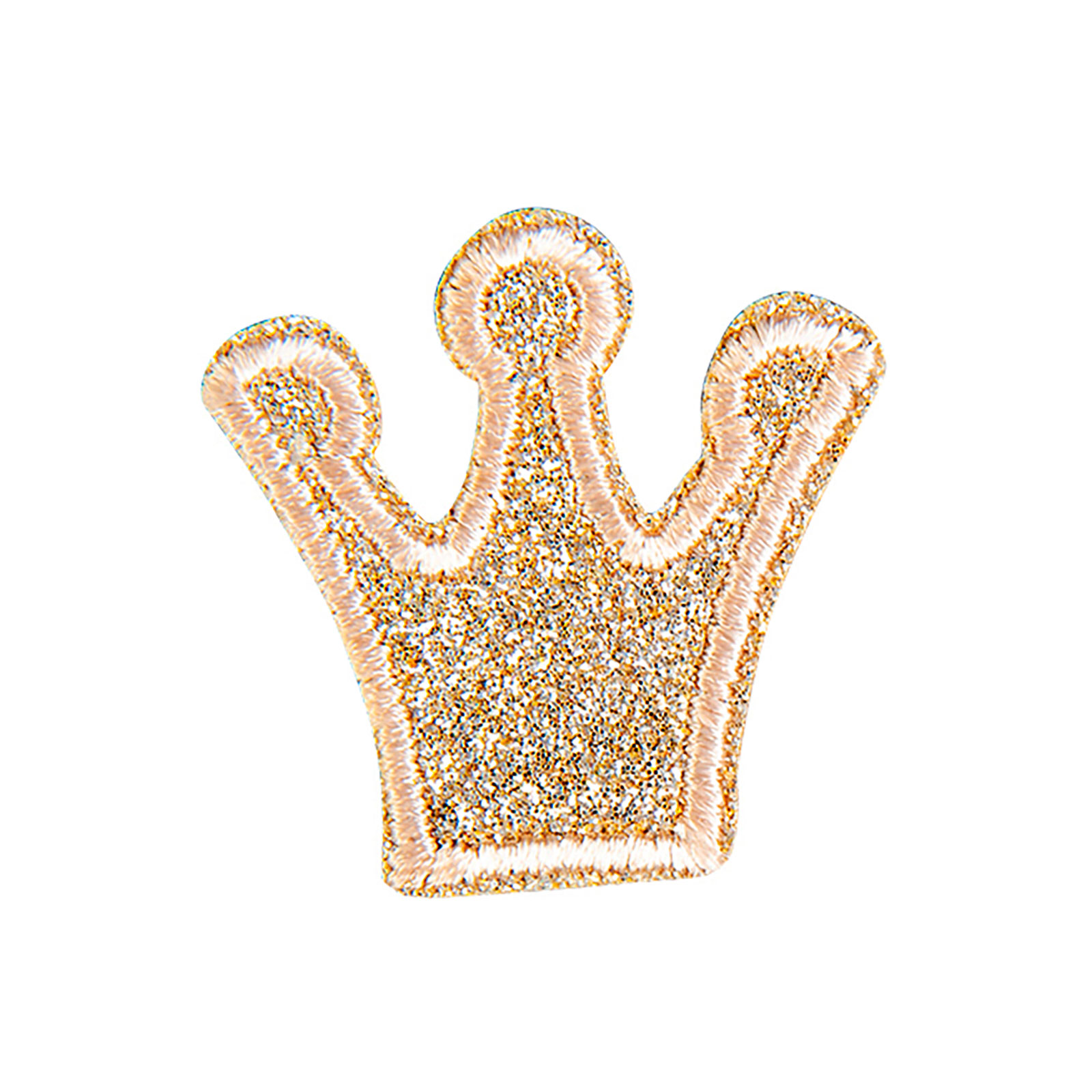 Restyle 013.10288 Applicatie Kroon glitter 35 x 35 mm - Kaart