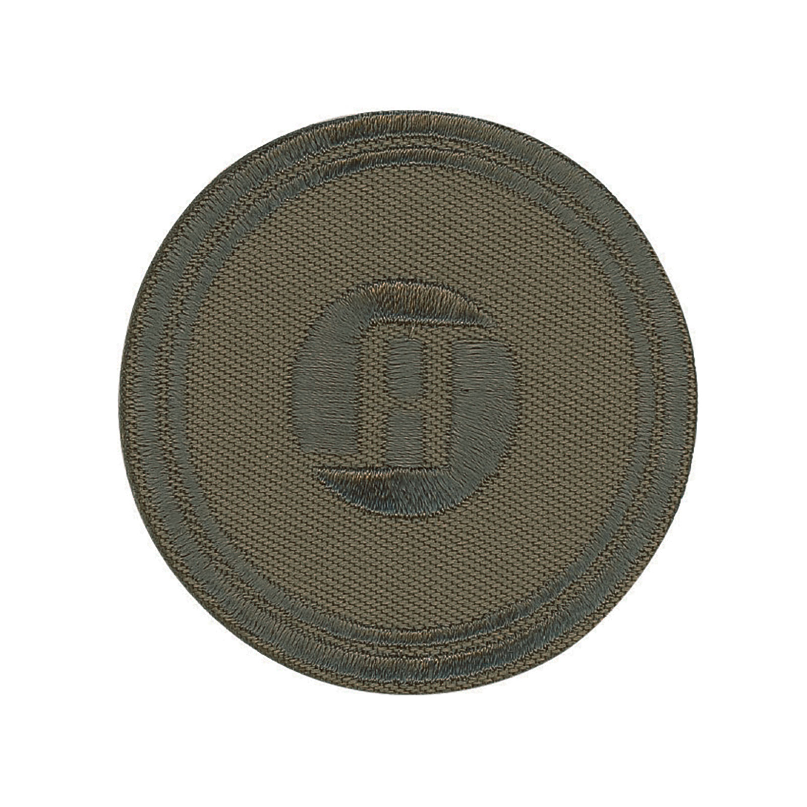 Restyle 013.10335 Applicatie Active, round,kaki 50mm - Kaart