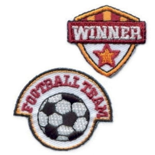 Restyle 013.8613V3 Applicatie Voetbal 2 stuks. - Kaart