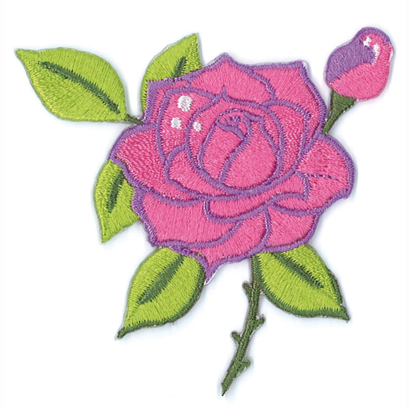 Restyle 013.8685V7 Applicatie bloemen. - Kaart