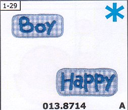 Restyle 013.8714 Applicatie Jongen - Kaart