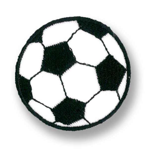 Restyle 013.9340 Applicatie Voetbal middel. L x B: 36mm x 36mm - Kaart