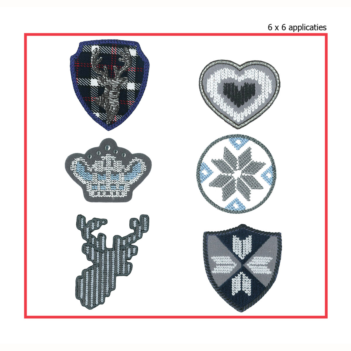 Restyle 013.9835 Applicatie pakket Winter 6x6. - PAKKET