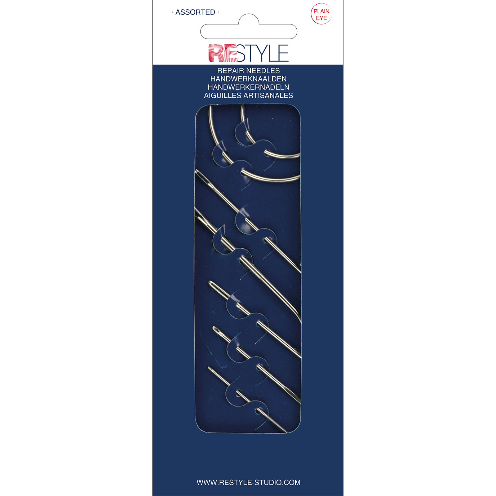 ReStyle Handwerknaalden, 7 stuks assorti - Kaart