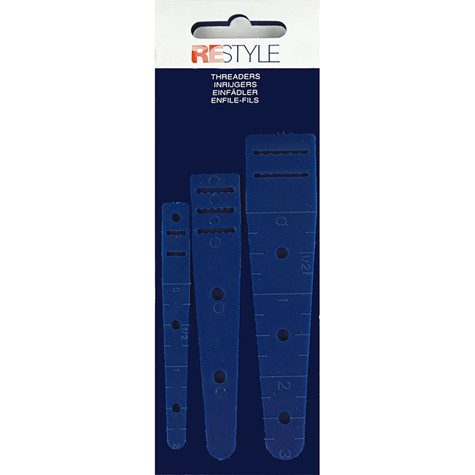 ReStyle ReStyle inrijgers voor elastiek 6mm,  12mm of 18mm breed - Kaart