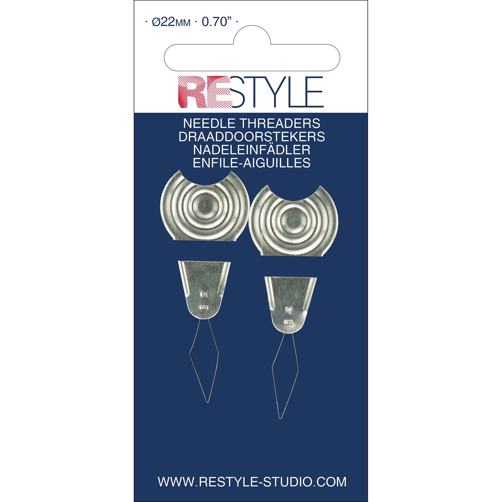 ReStyle Draaddoorstekers groot, 2 stuks - Kaart