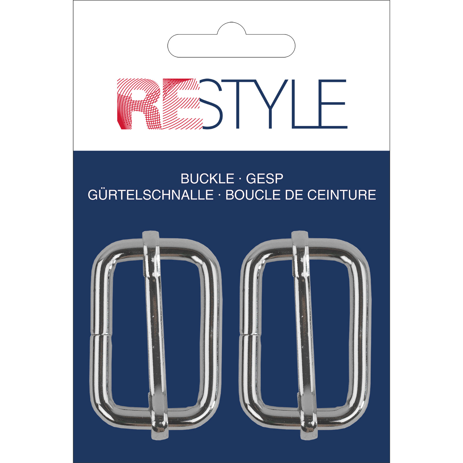 ReStyle Gesp 30mm kaart à 2 stuks - Kleur 010