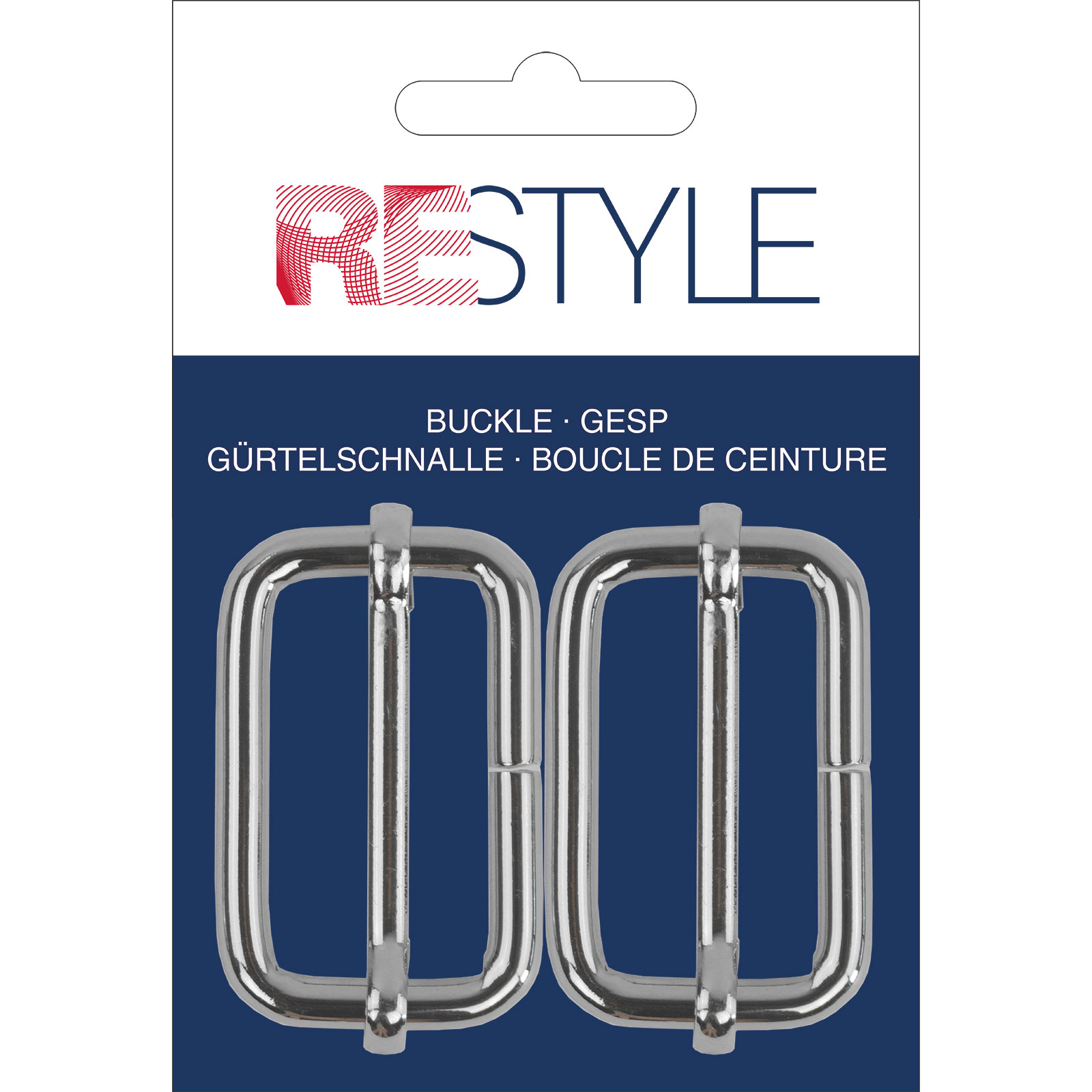 ReStyle Gesp 40 mm kaart à 2 stuks - Kleur 010