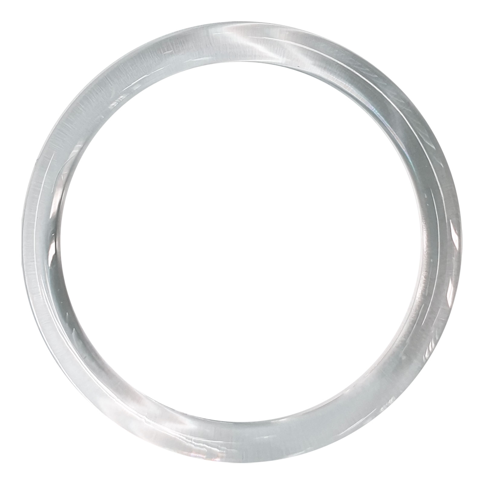 Restyle Tassen Handvat kunsstof transparant rond 11cm - Kleur 090