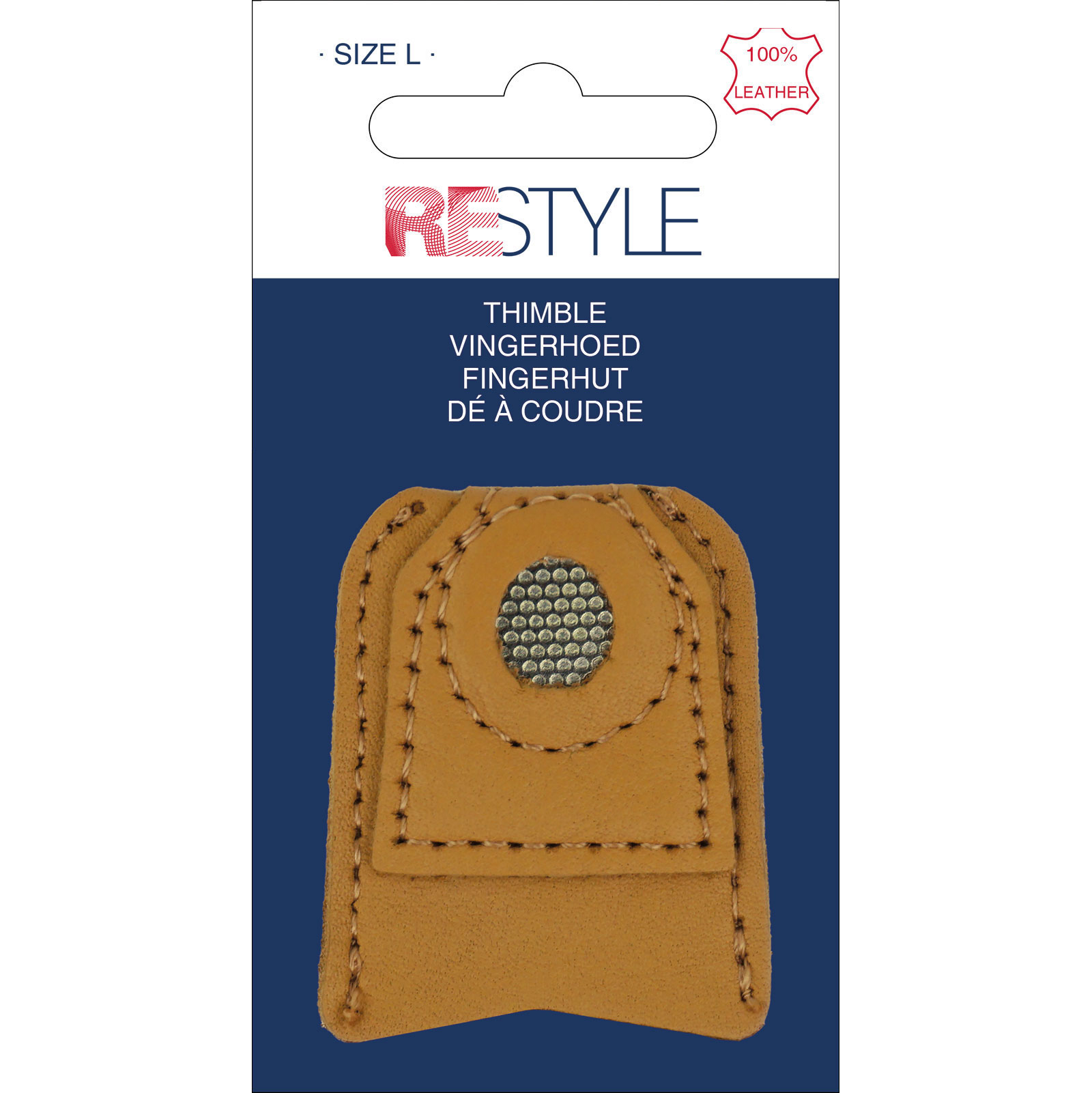 ReStyle Leren vingerhoed groot - Kaart