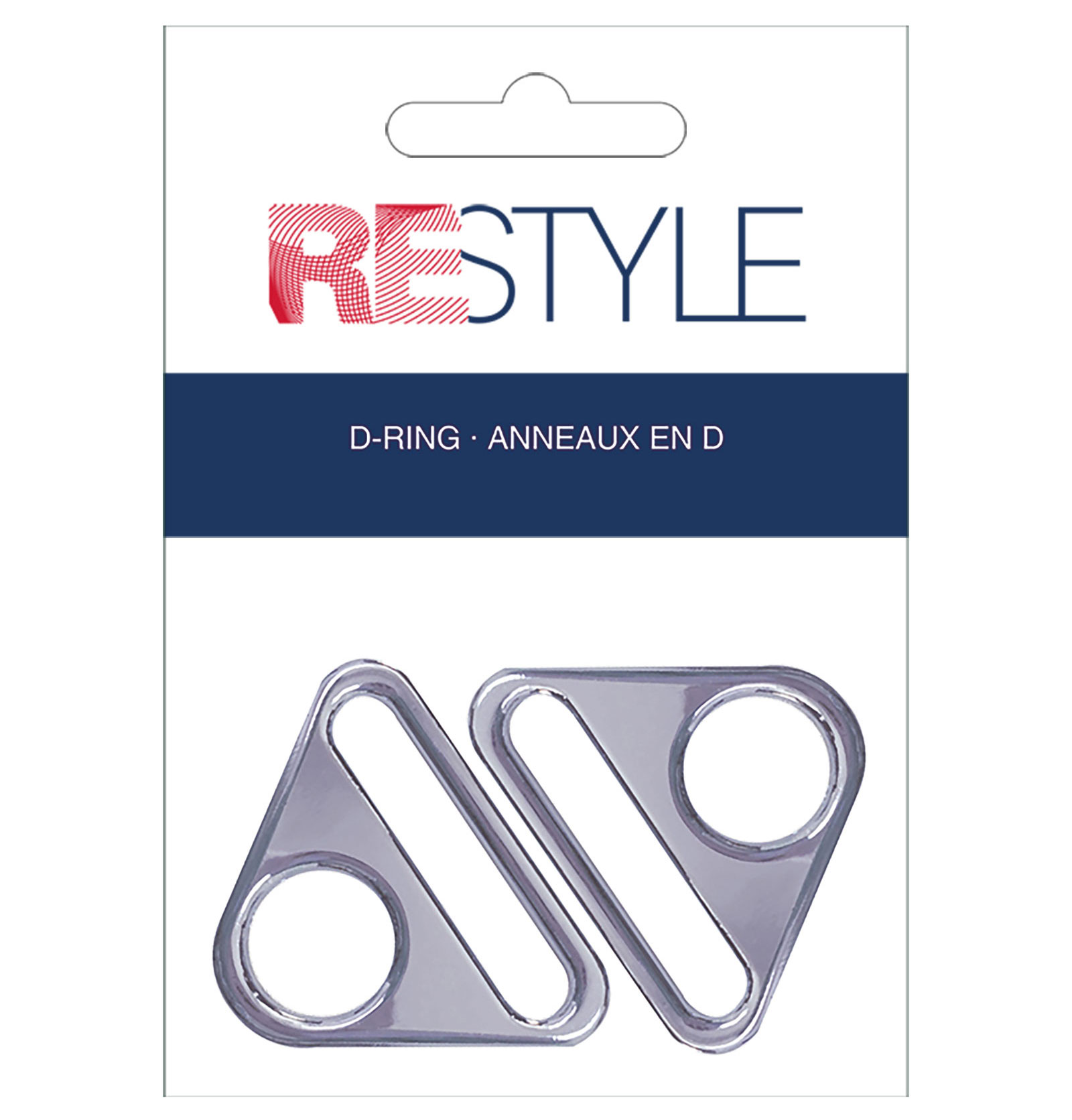 ReStyle D-ring 40mm kaart à 2 stuks - Kleur 010