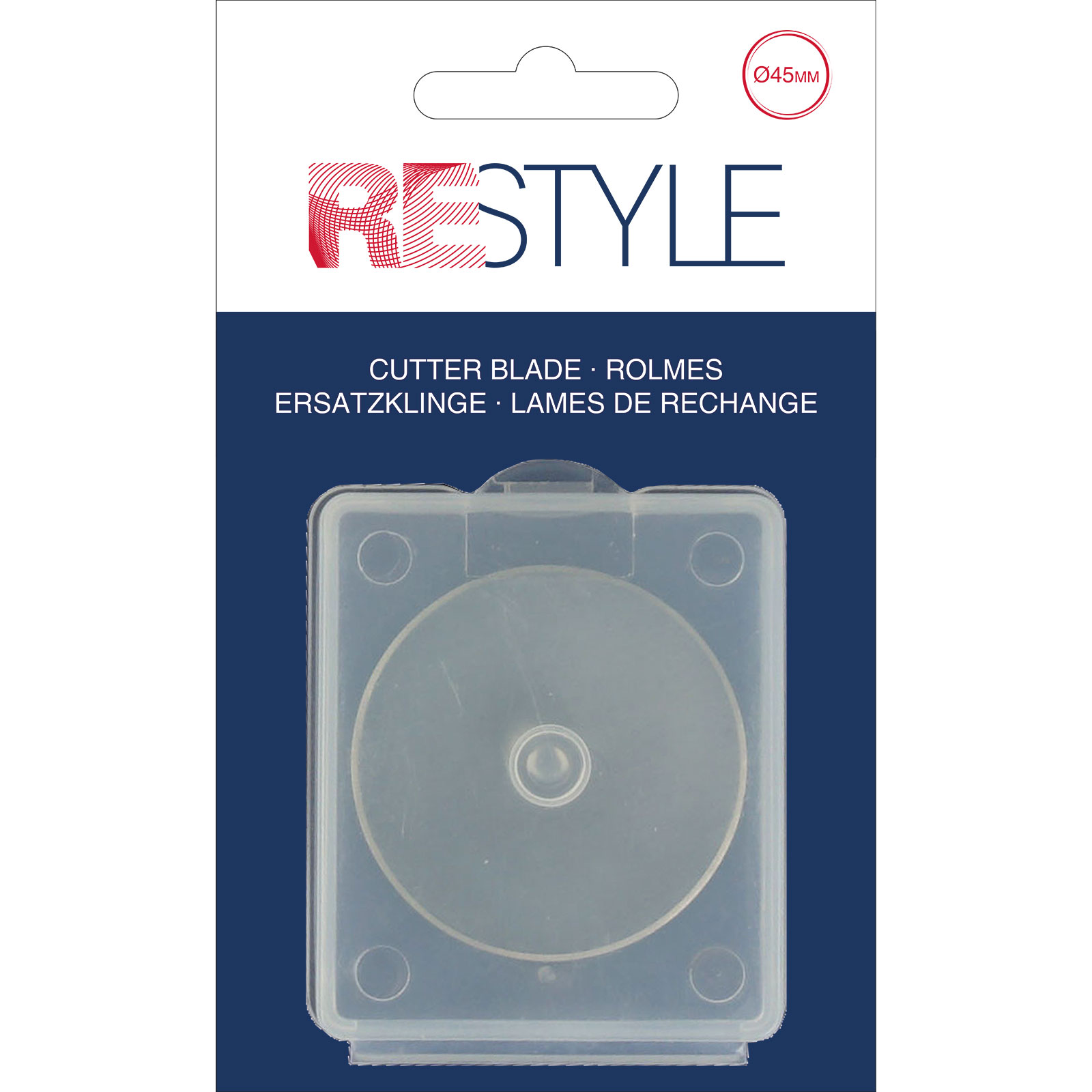 ReStyle Reservemes 45 mm SKS 7 voor rolmes - Kaart