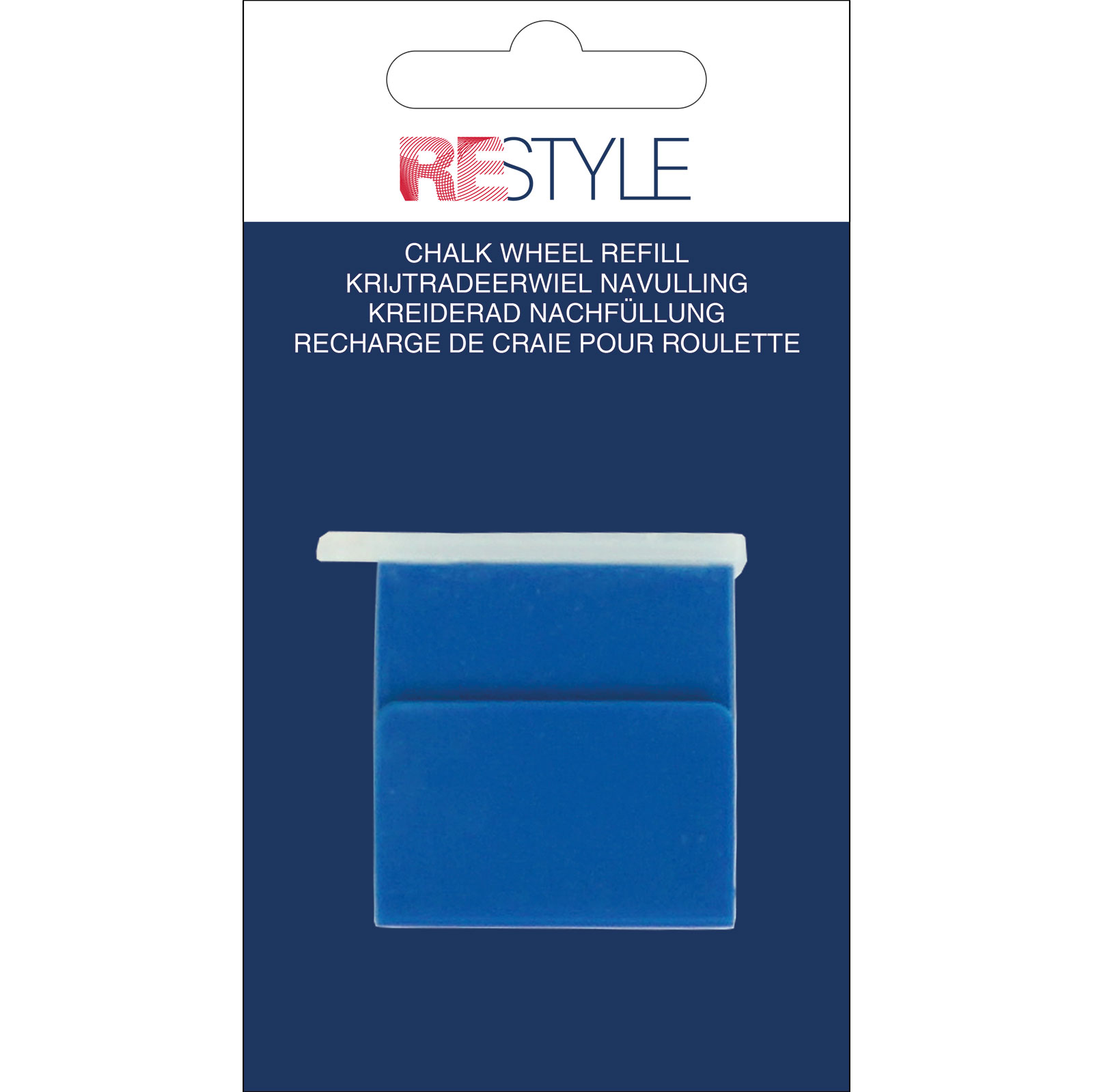 ReStyle Krijtradeerwiel navulling blauw - Kaart