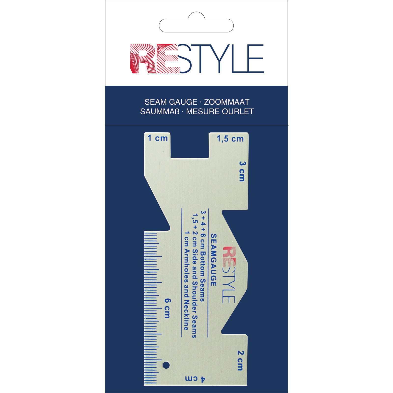 ReStyle Zoommaat met centimeter indeling - Kaart