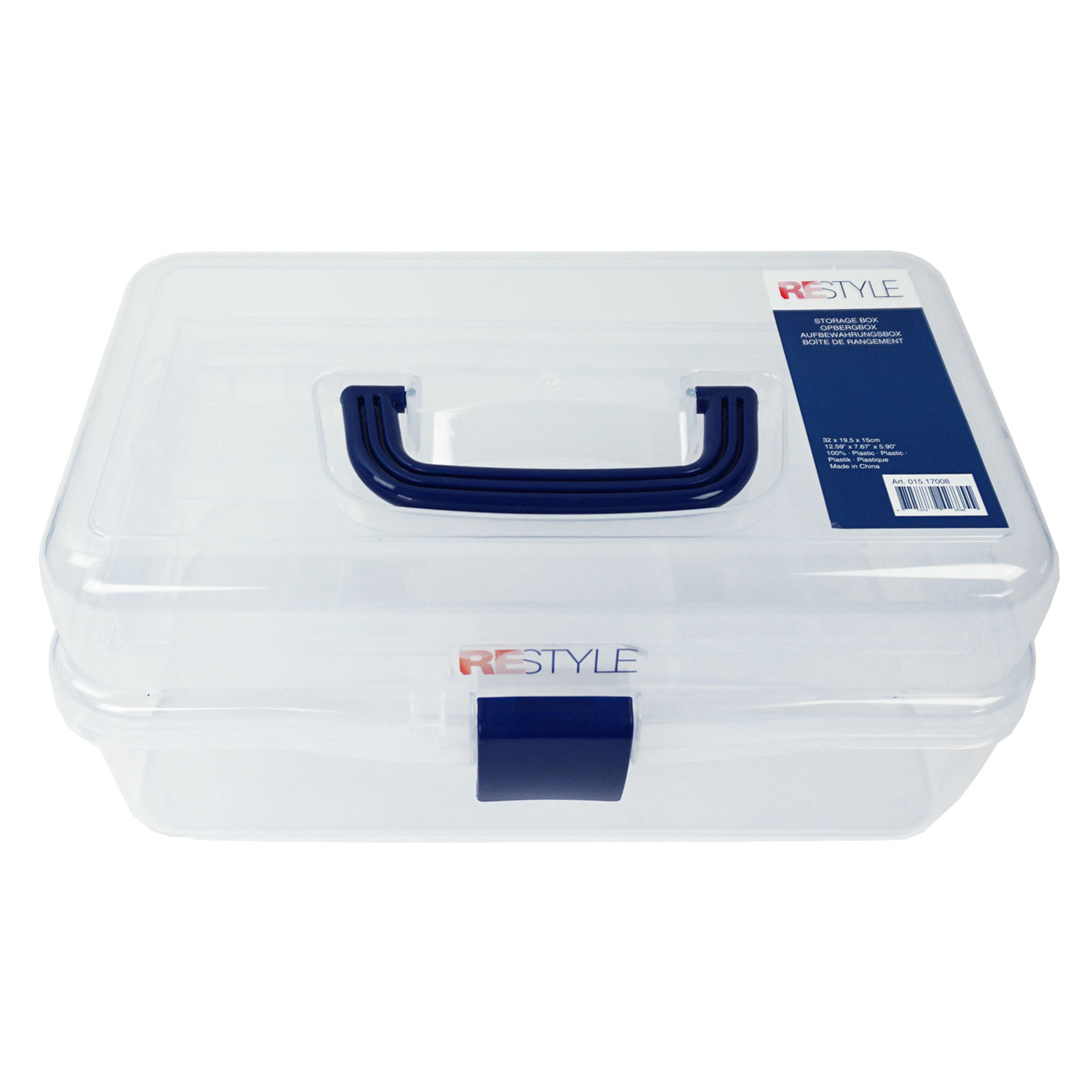 Restyle 015.17008 Opbergbox 3 laags 32x19,5x15cm - STUK