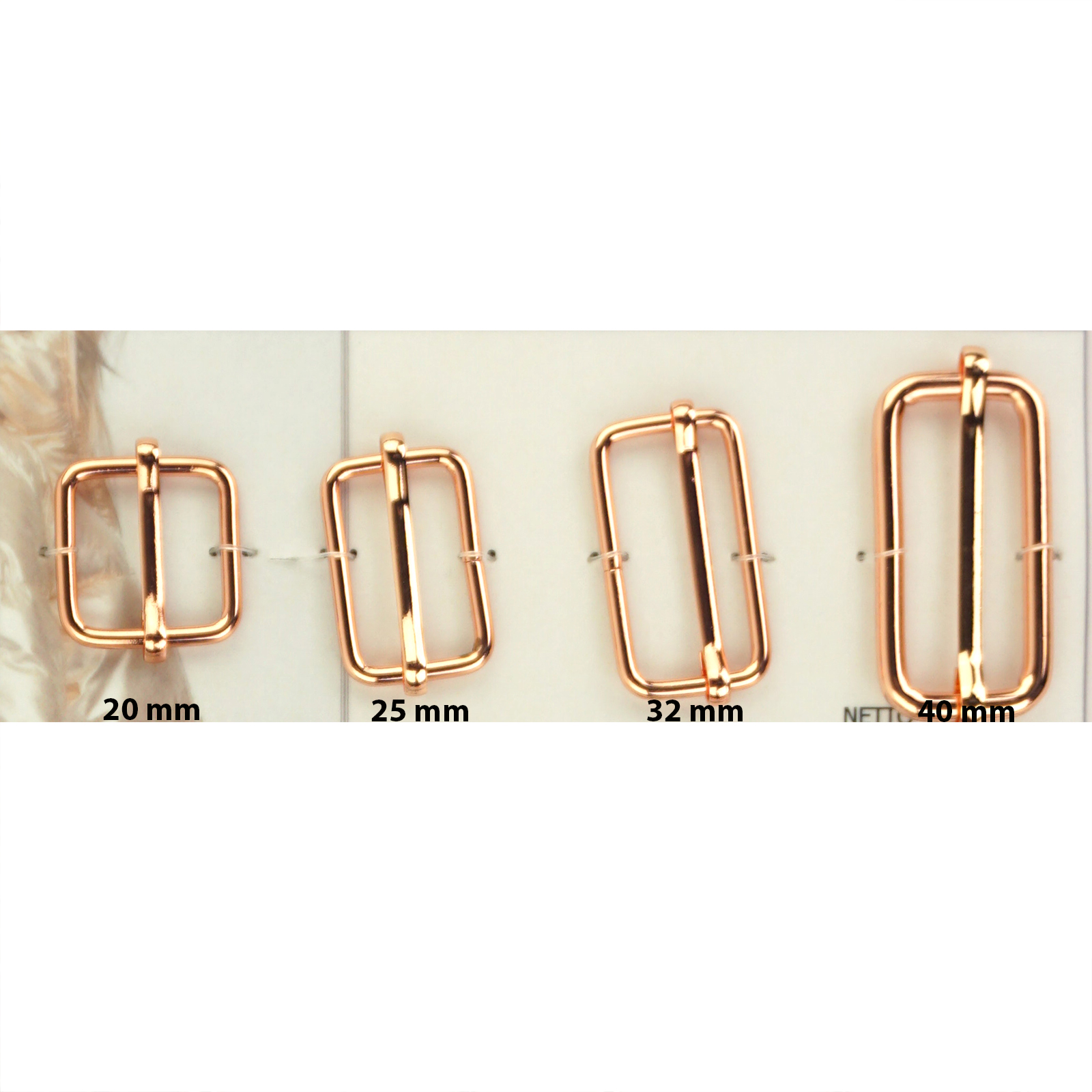 Restyle 016.10650.32 Klemgesp 32 mm metaal - STUK