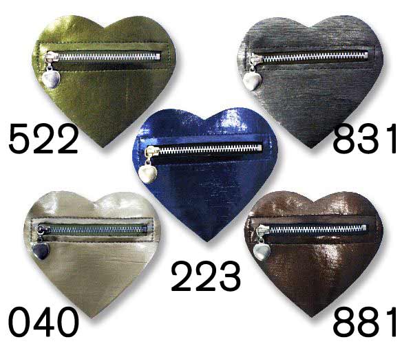 Restyle 016.160358 Broekzak hartvorm met ritssluiting - Kleur 881