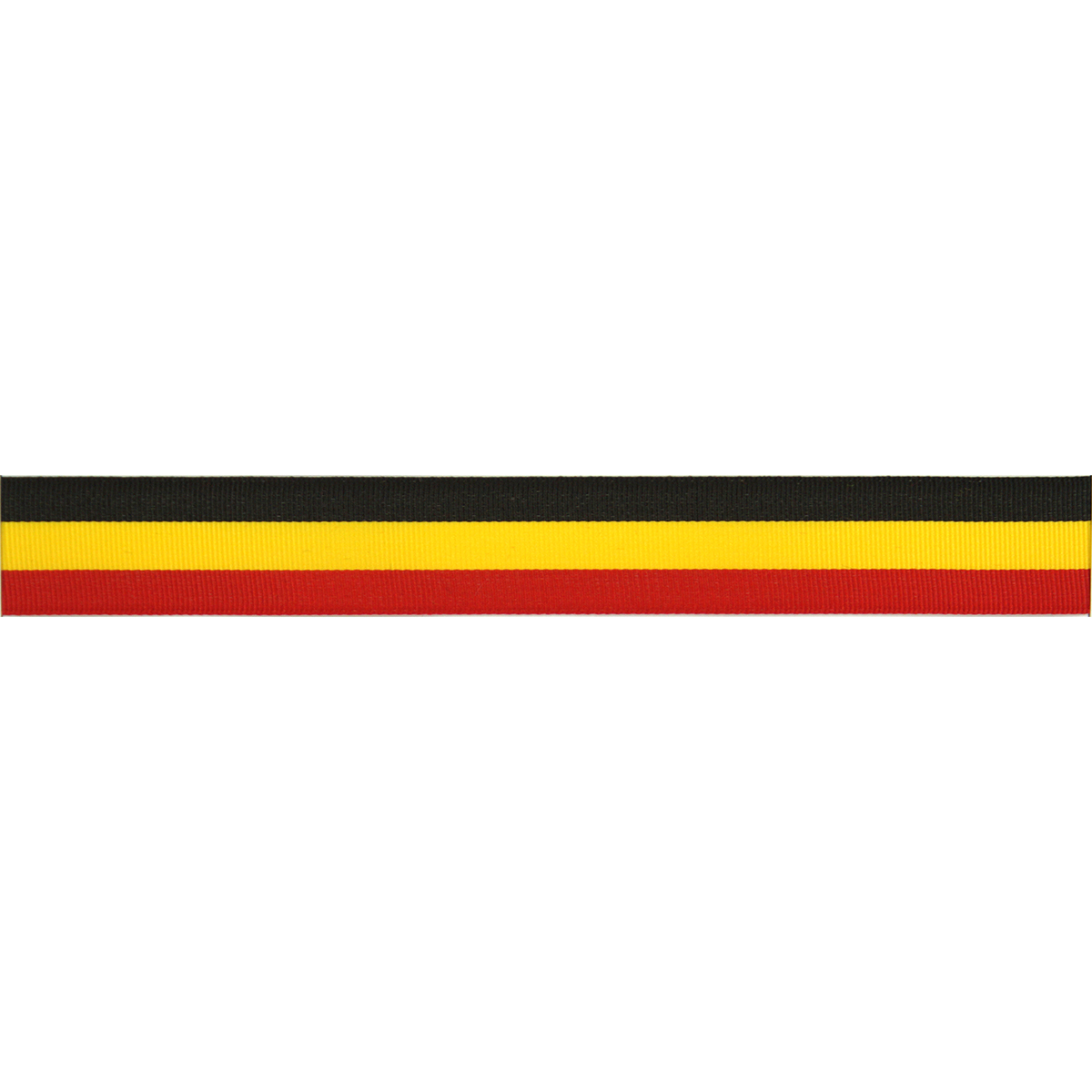 Restyle 018.7097.25 Ribslint zwart-geel-rood 25mm - Meter