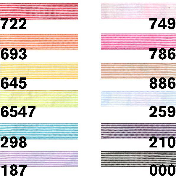 Restyle 018.7380.15 Nylon lint strepen 15mm - Kleur 000