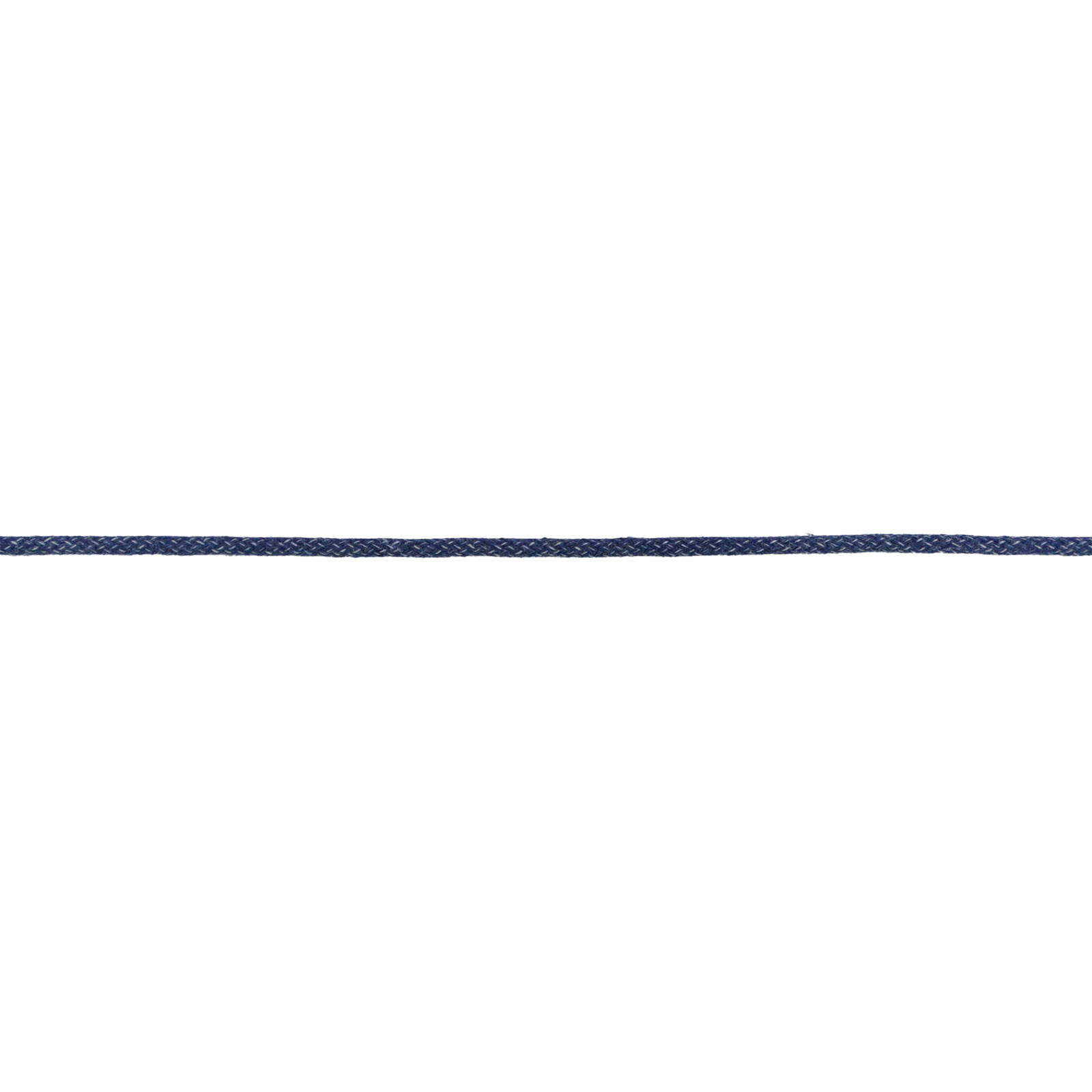 ReStyle Koord gevlochten denim 4mm van 100% katoen - Meter