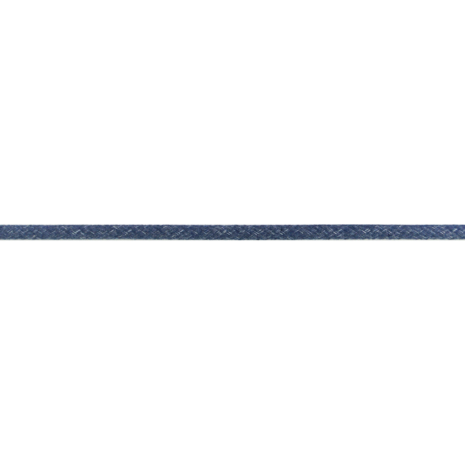 ReStyle Koord gevlochten denim 6mm van 100% katoen - Meter