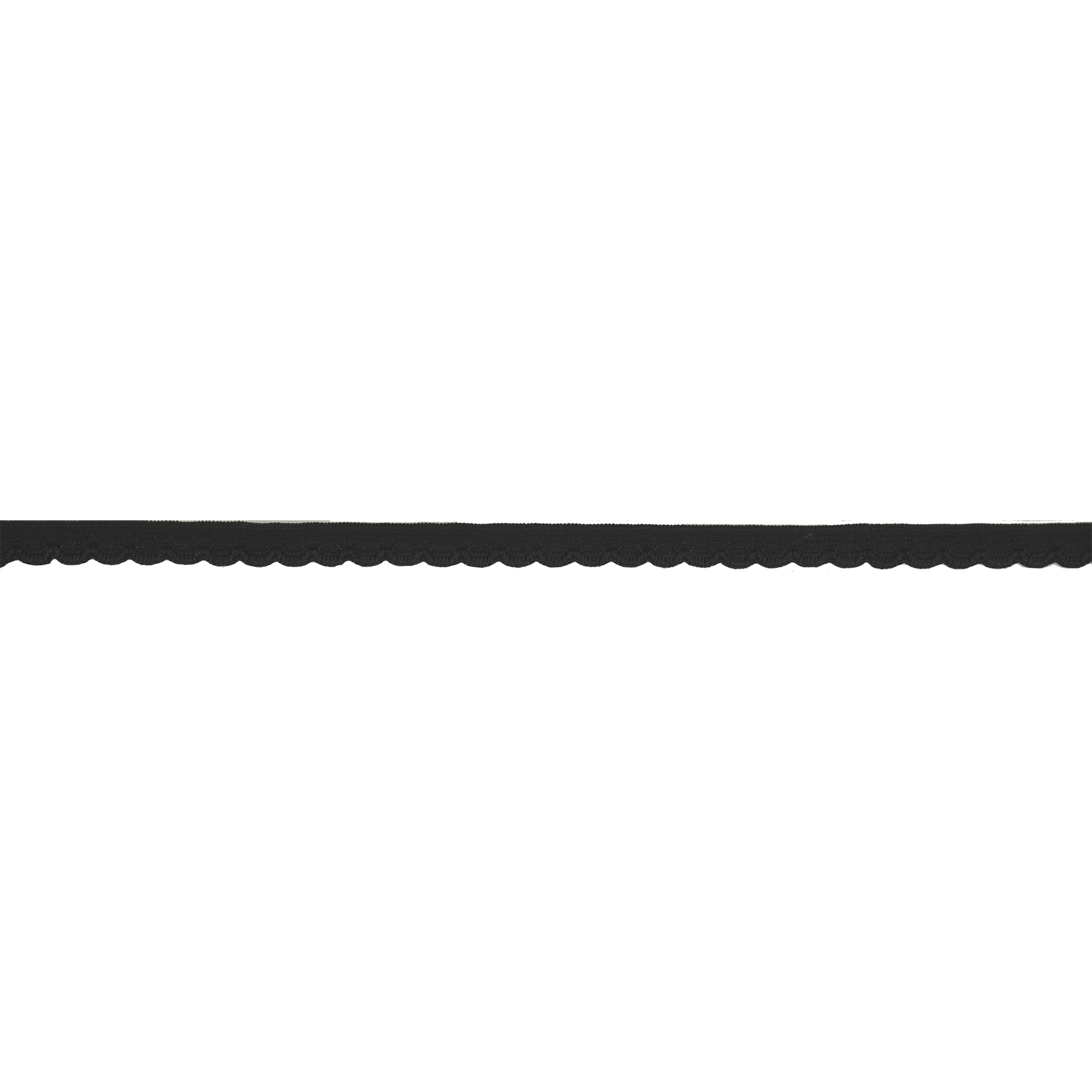 Restyle 023.11019 Lingerie elastiek met schulprand 10 mm - Kleur 000