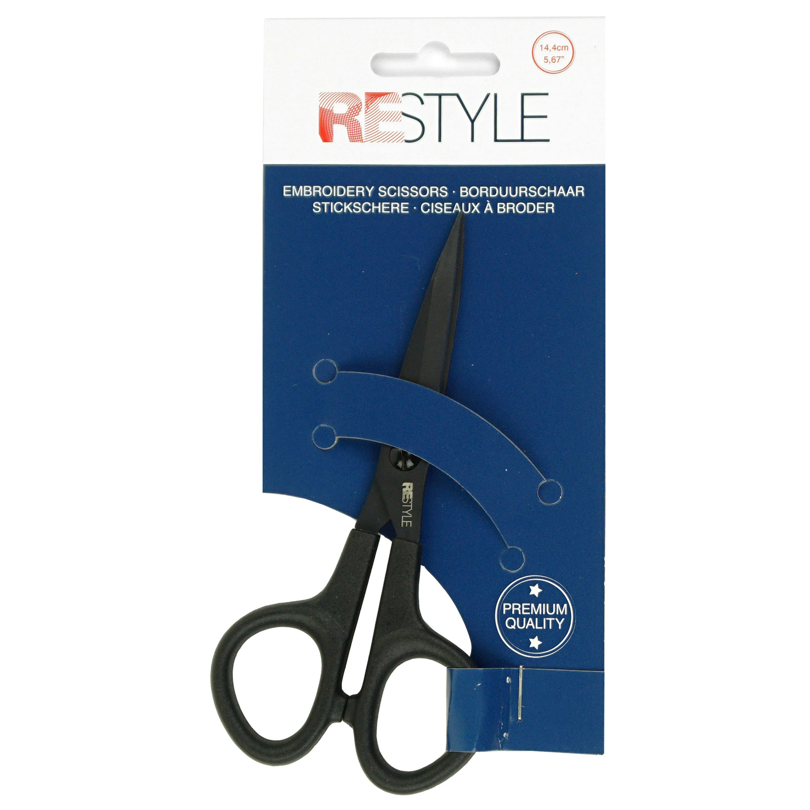 Restyle SPA55N Borduurschaar 14 cm - Kaart