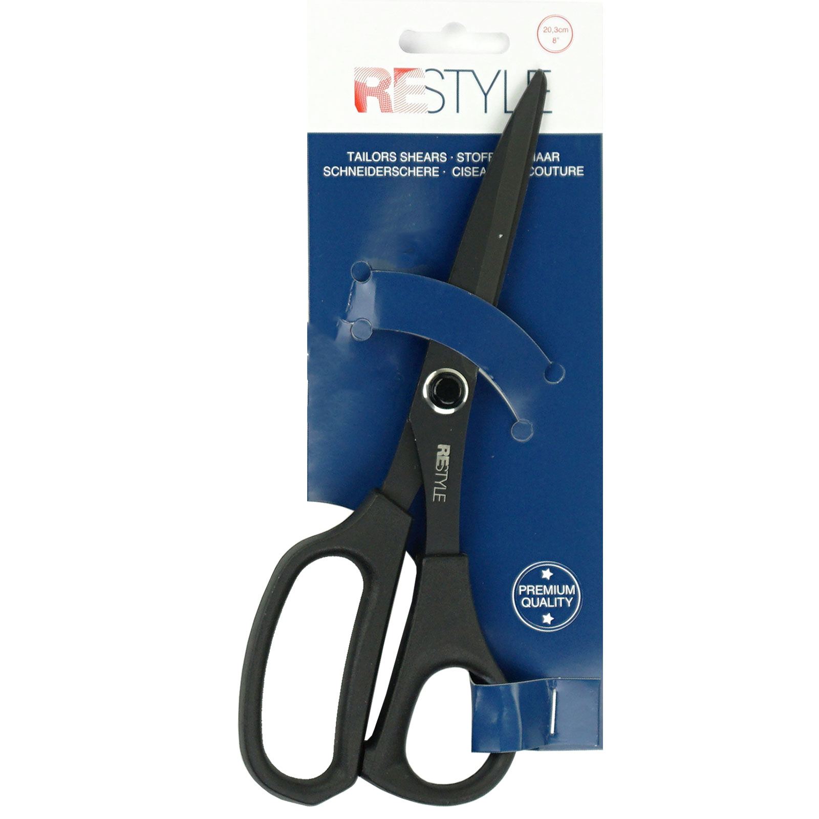 Restyle SPS80S Stoffenschaar 20.3 cm - Kaart