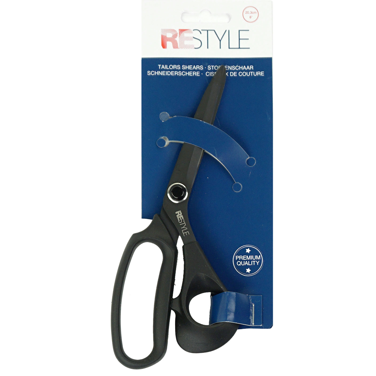 Restyle SPTR80SFS Stoffenschaar 19 cm - Kaart