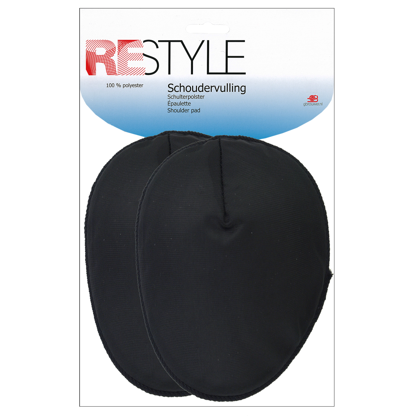 Restyle 028.211 Schoudervulling.raglan L x B x H: 160 x 140 x 15mm - Kleur 000