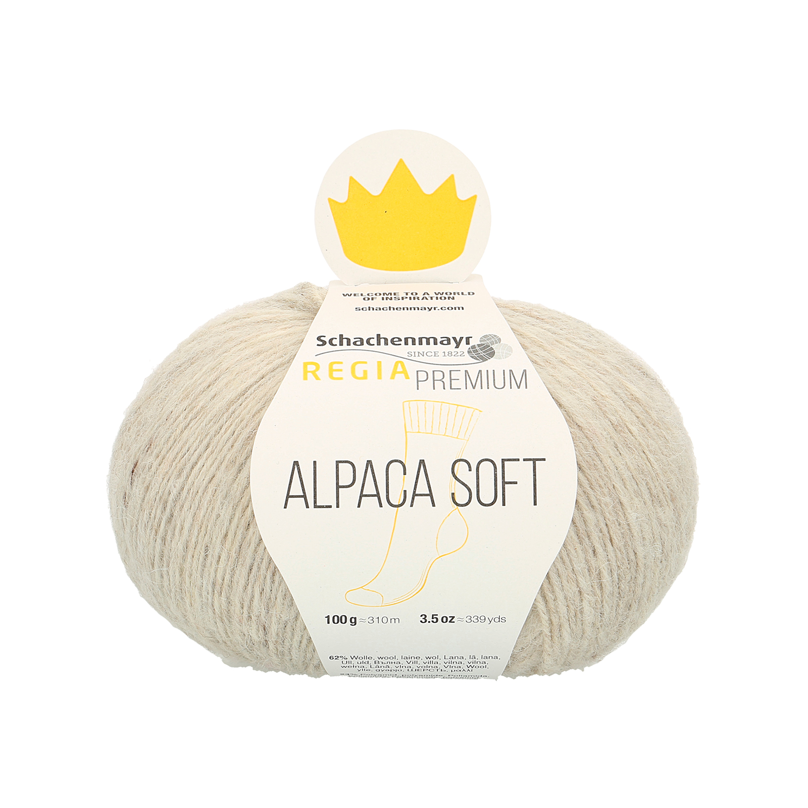 Regia Premium 9801631 Alpaca Soft sokkengaren 310 meter / 100 gram - Kleur 2